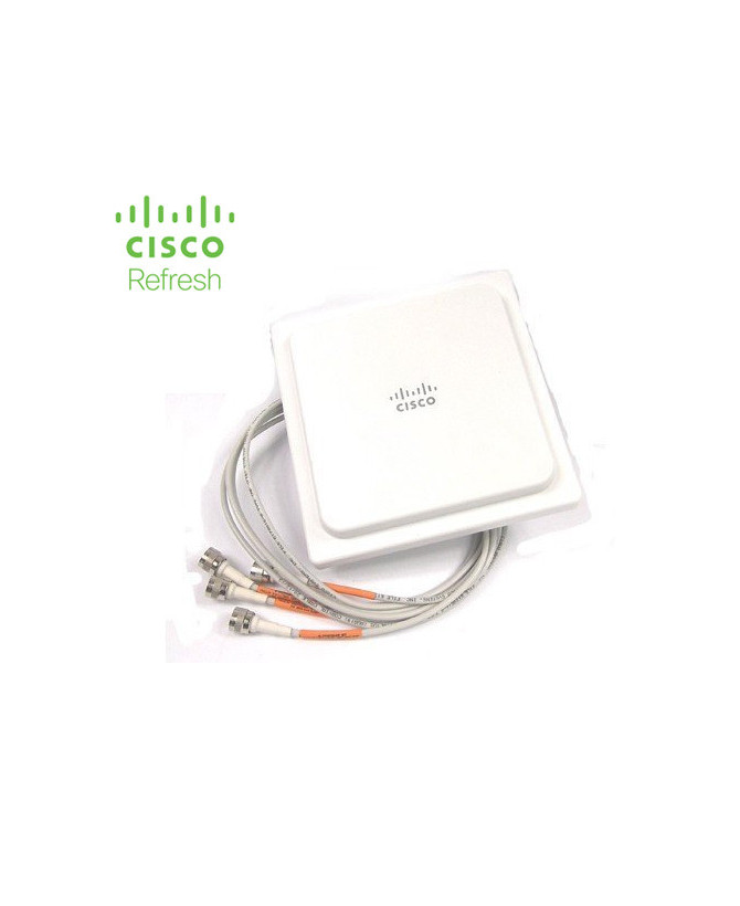 Cisco 2.4 GHz 6 dBi 5GHz 6dBi Patch Antenna 4port RP TNC AIR-ANT2566D4MR-RF