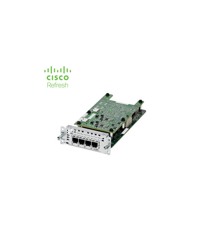 Cisco 4 Port Network Interface Module - FXO (Universal) NIM-4FXO-RF