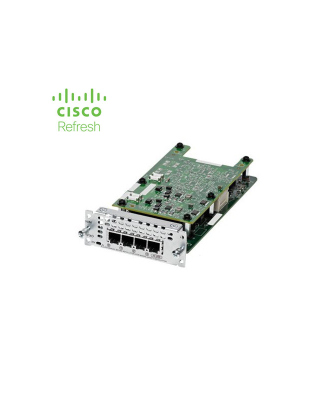 Cisco 4 Port Network Interface Module - FXO (Universal) NIM-4FXO-RF