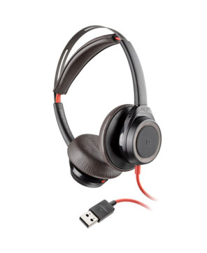 HP Poly/Plantronics Blackwire 7225 USB-A Stereo Wired Headset 211144-01 / 7S4M8AA