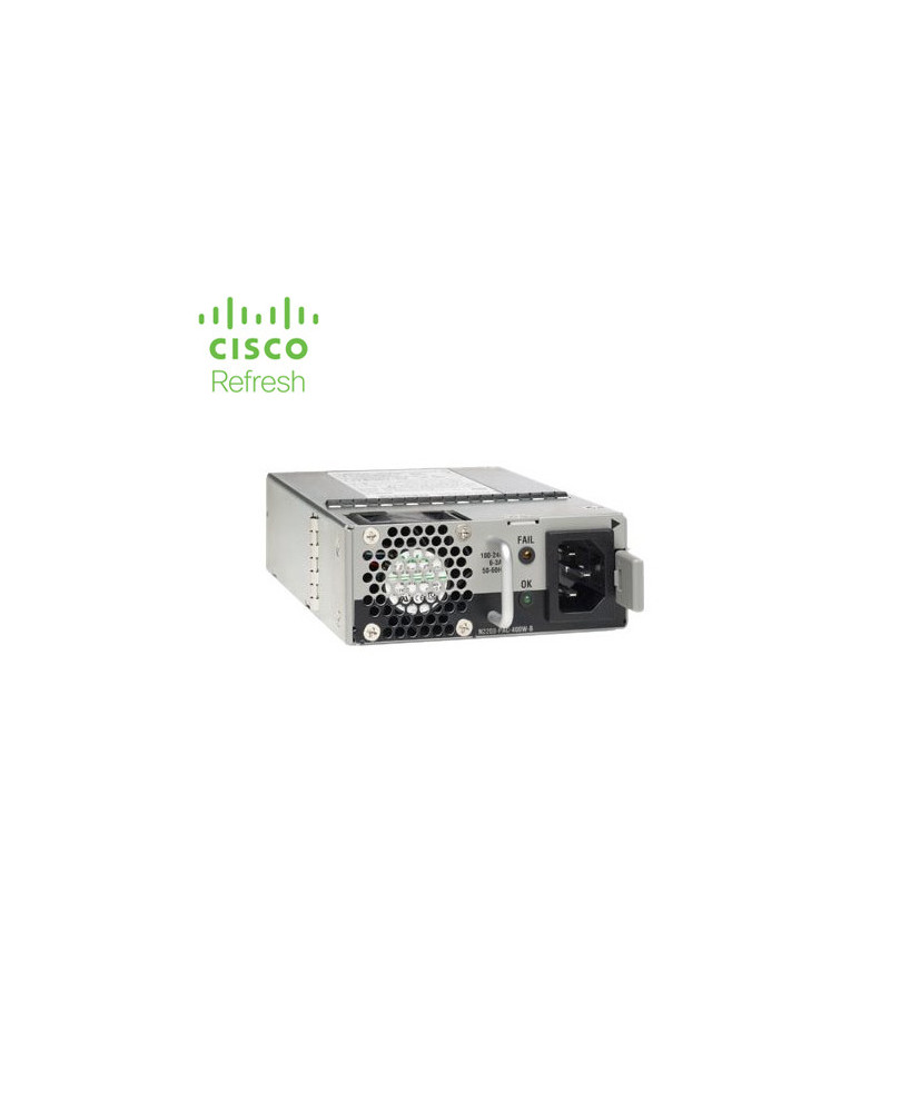 Cisco AC Power Supply 400 Watt Reversed Airflow N2200-PAC-400WB-RF