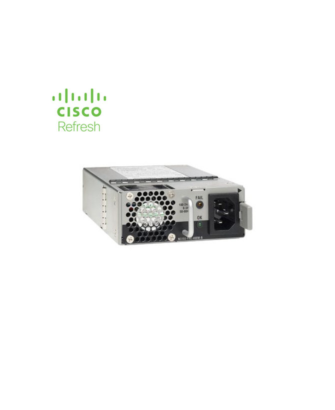 Cisco AC Power Supply 400 Watt Reversed Airflow N2200-PAC-400WB-RF