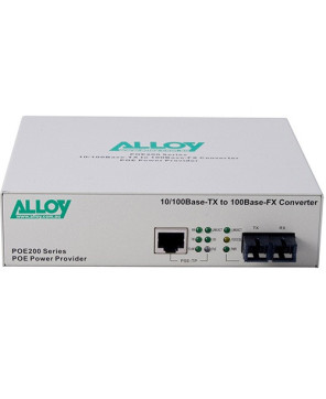 Alloy PoE PSE Fast Ethernet Media Converter POE200SC