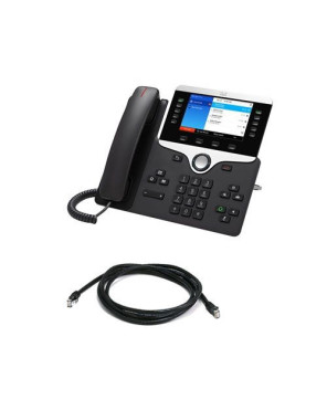 Cisco 8841 IP Phone in Black CP-8841-3PCC-K9-RF with Multiplatform Phone Firmware