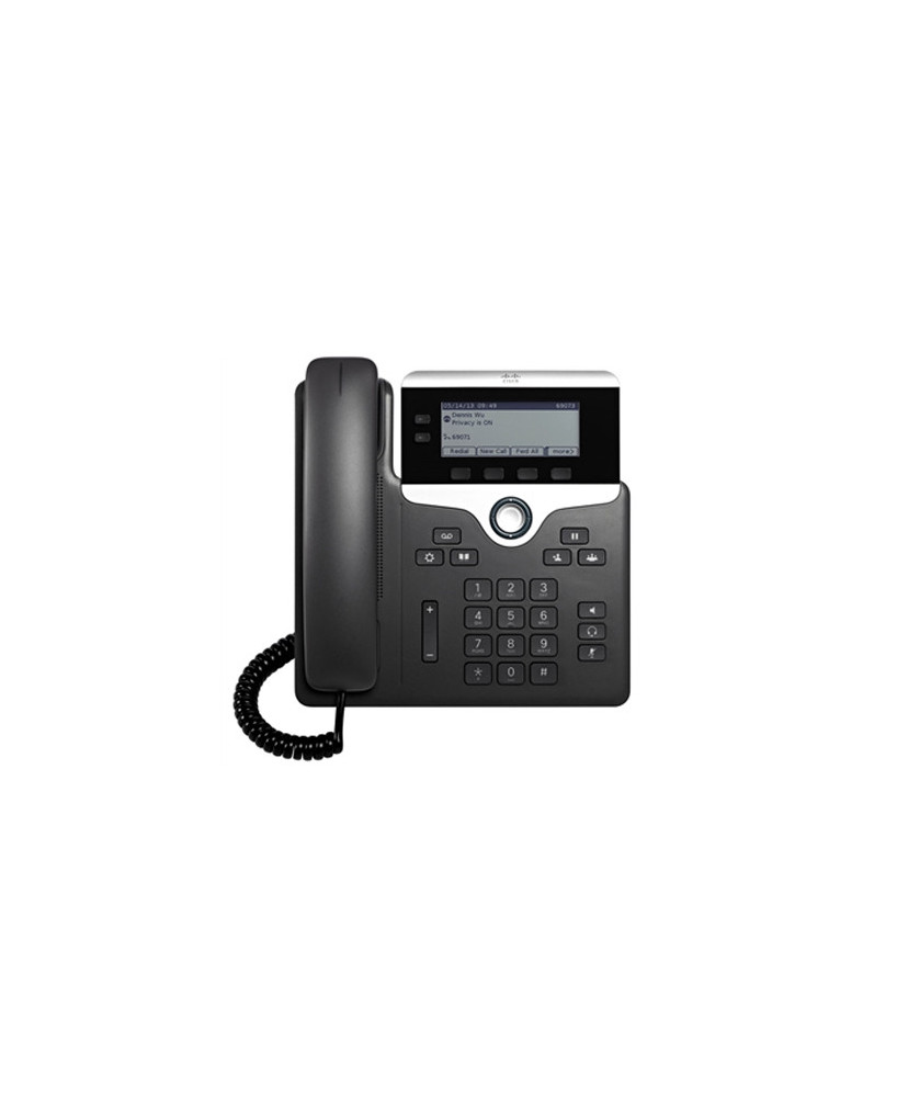 Cisco 7821 2-Line IP Phone in Charcoal CP-7821-K9-RF