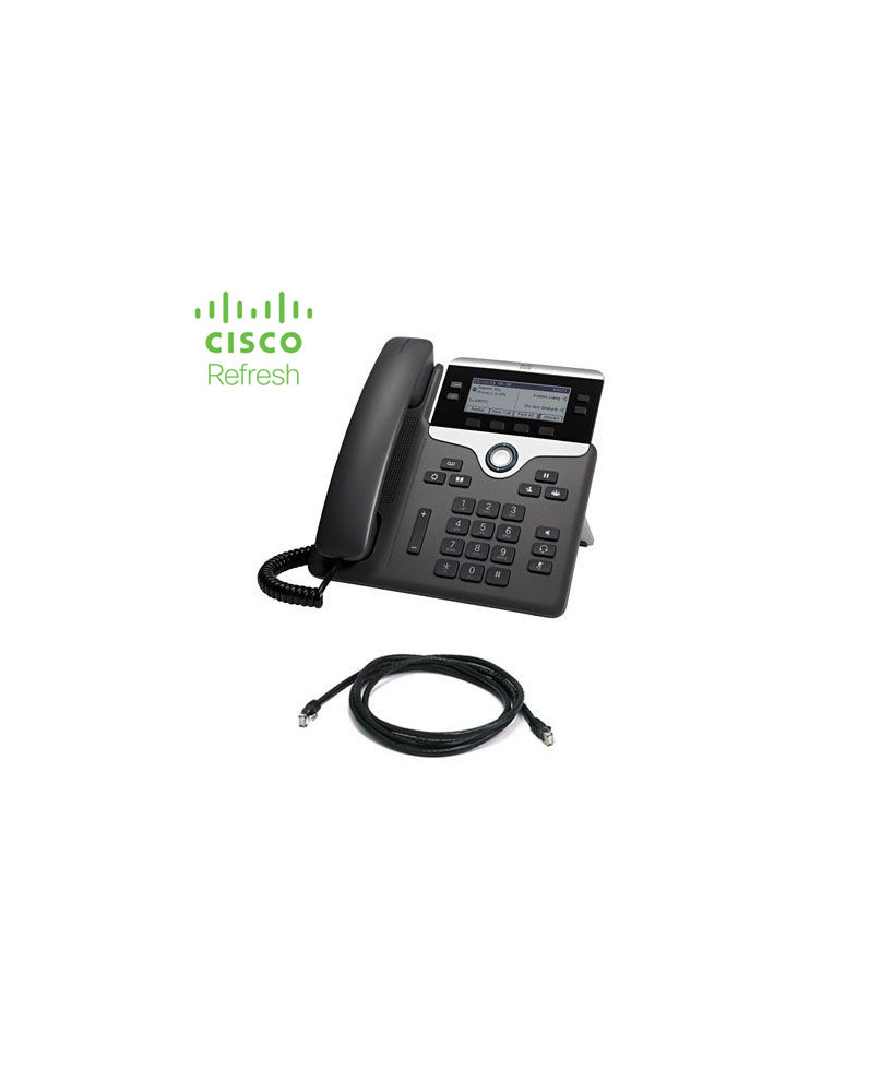 Cisco 7841 IP Phone with Multiplatform Phone Firmware in Black CP-7841-3PCC-K9-RF