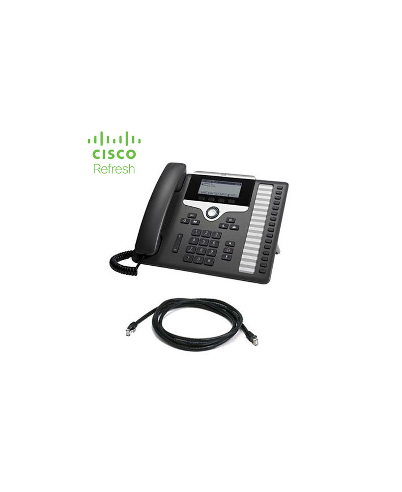 Cisco 7861 IP Phone in Black  for 3rd Party Call Control CP-7861-3PCC-K9-RF