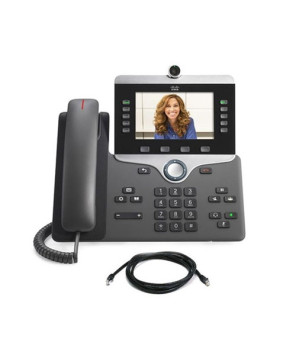 Cisco 8845 IP Phone in Black - Arabic Layout CP-8845-A-K9-RF