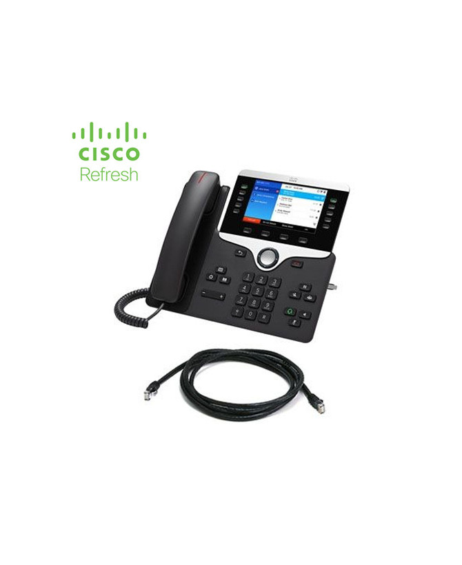 Cisco 8861 w/ Multiplatform IP Phone firmware in Black CP-8861-3PCC-K9-RF