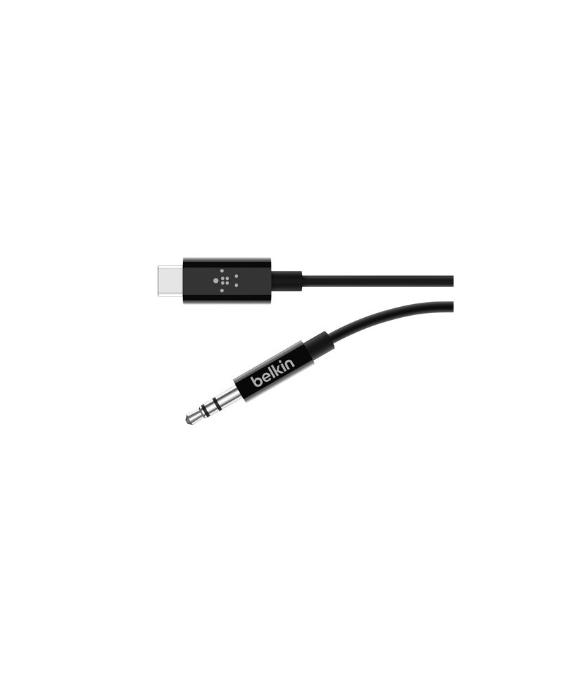 Buy Belkin 1.8M Rockstar USB-C to 3.5mm Audio Cable F7U079BT06-BLK for USB-C Smartphones