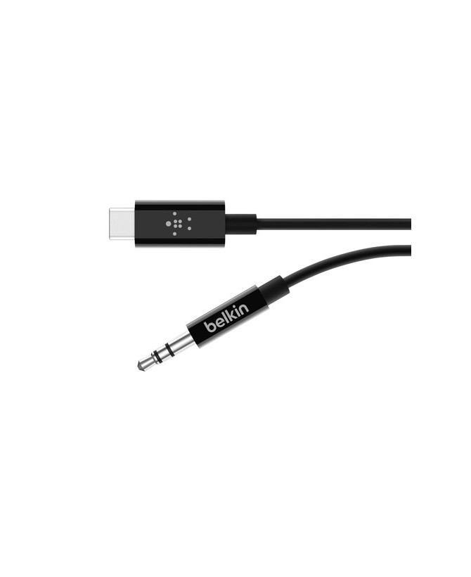 Buy Belkin 1.8M Rockstar USB-C to 3.5mm Audio Cable F7U079BT06-BLK for USB-C Smartphones