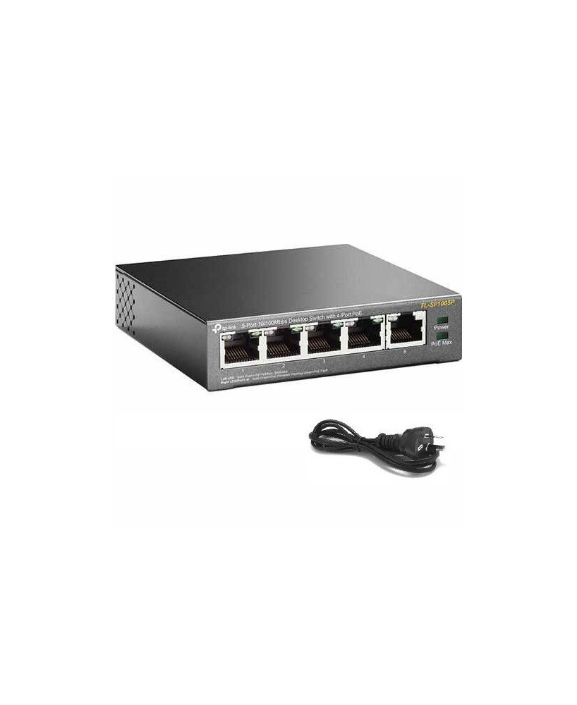 Buy TP-Link 5-Port 10/100Mbps Desktop Switch w/ 4-Port PoE TL-SF1005P