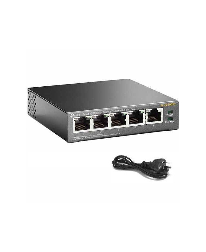 Buy TP-Link 5-Port 10/100Mbps Desktop Switch w/ 4-Port PoE TL-SF1005P