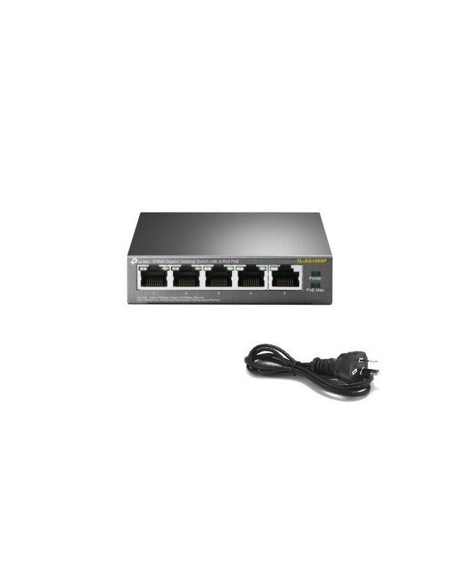 Buy TP-Link 5 Port Gigabit Desktop Switch with 4-Port PoE TL-SG1005P