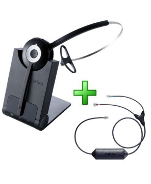 Bundle Jabra PRO 920 Wireless Headset 920-25-508-103 PRO920 with Jabra Link EHS Adapter 14201-33