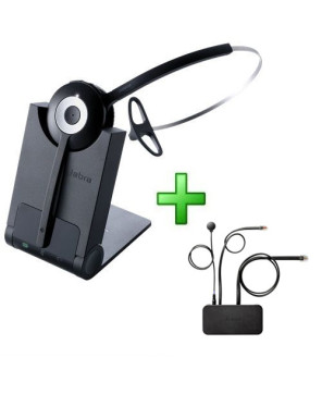 Buy Bundle Jabra PRO 920 Wireless Headset with EHS Adapter 14201-35