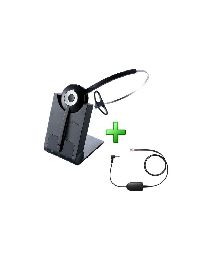 Bundle Jabra PRO 920 Wireless Headset with EHS Adapter 14201-40