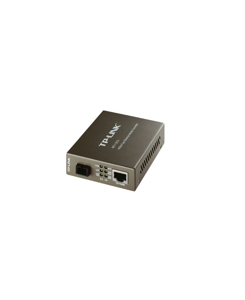 TP-Link 10/100Mbps WDM Media Converter MC112CS