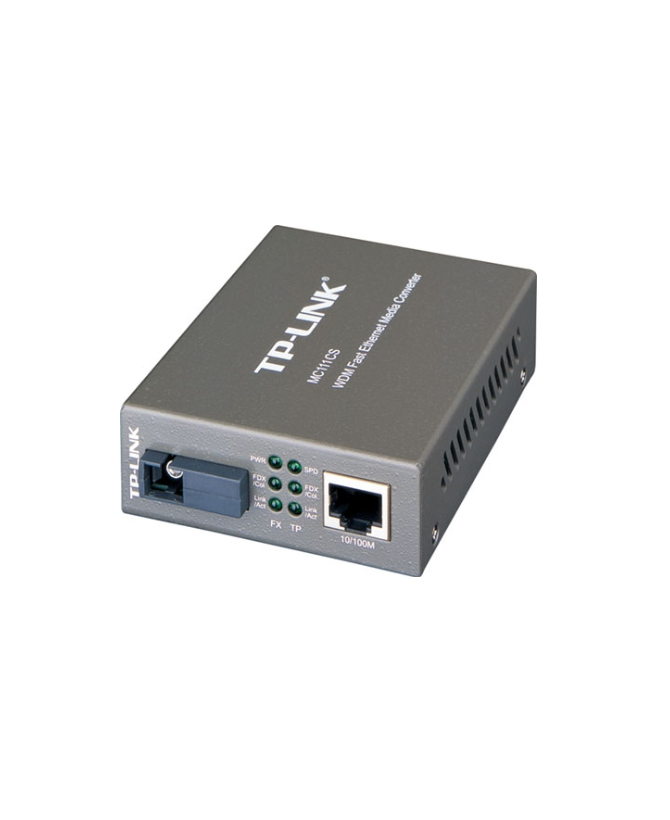 TP-Link 10/100Mbps WDM Media Converter MC111CS