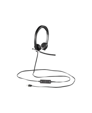 Buy Logitech H650e Wired Business USB Headset 981-000545 with Noise-Cancelling Mic