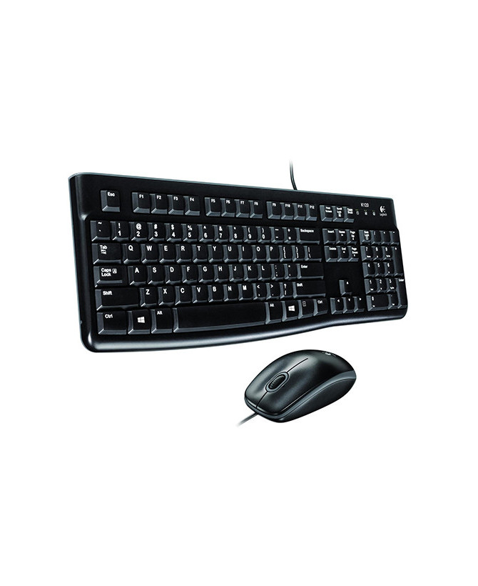 Logitech MK120 Wired Desktop Keyboard and Mouse Combo 920-002586