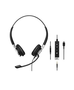 EPOS | SENNHEISER IMPACT SC 665 USB-C Wired Stereo UC Headset with 3.5 mm jack and USB-C Connectivity 1000670