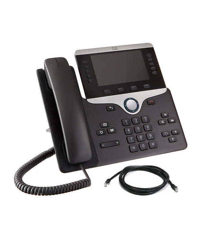 Cisco 8851 IP Phone Arabic Layout in Black CP-8851-A-K9-RF