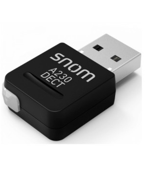 Snom SNOM-A230 USB DECT Dongle 00004386 for Snom D7XX and D3XX Series Desk Phones