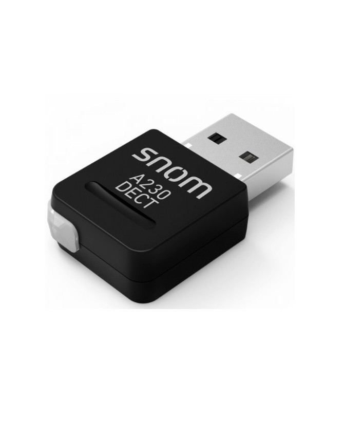 Snom SNOM-A230 USB DECT Dongle 00004386 for Snom D7XX and D3XX Series Desk Phones