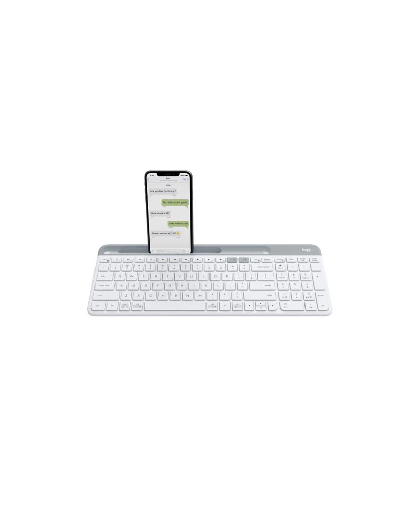 Buy Logitech K580 Slim Multi-Device Wireless Keyboard in Off-White 920-009211