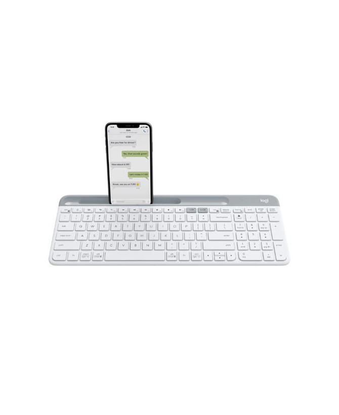 Buy Logitech K580 Slim Multi-Device Wireless Keyboard in Off-White 920-009211