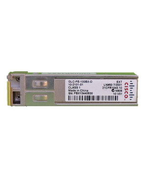 Cisco 100BASE-BX10-D SFP Transceiver Module GLC-FE-100BX-D-RF