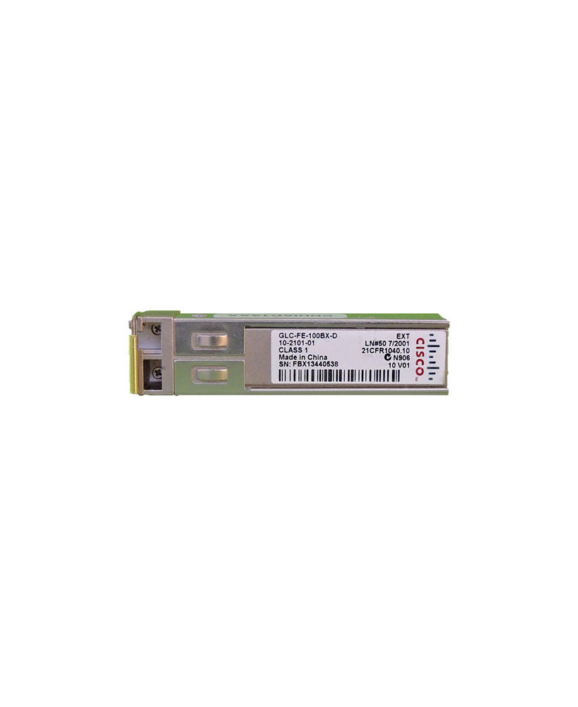 Cisco 100BASE-BX10-D SFP Transceiver Module GLC-FE-100BX-D-RF