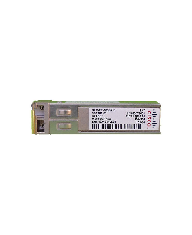 Cisco 100BASE-BX10-D SFP Transceiver Module GLC-FE-100BX-D-RF