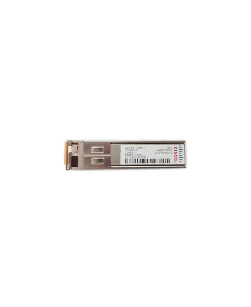 Cisco 100BASE-BX10-U SFP Transceiver Module GLC-FE-100BX-U-RF