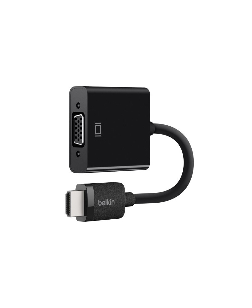 Belkin HDMI to VGA Adapter with Micro-USB Power & 3.5mm Audio Ports AV10170BT