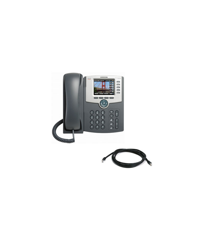 Cisco 5-Line IP Phone/Color PoE 802.11g  Bluetooth SPA525G2-RF