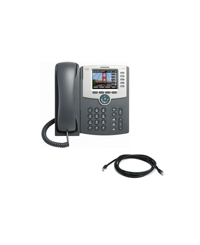 Cisco 5-Line IP Phone/Color PoE 802.11g  Bluetooth SPA525G2-RF