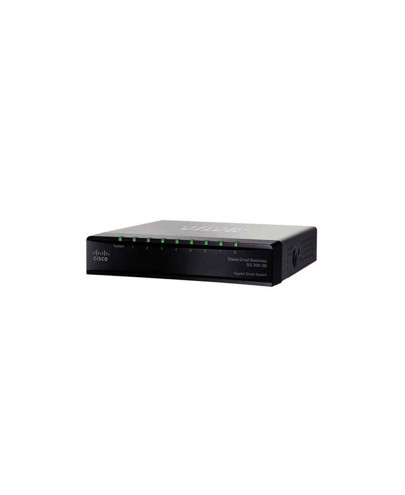 Buy Cisco SG200-08 8-port Gigabit Smart Switch SLM2008T-UK-RF