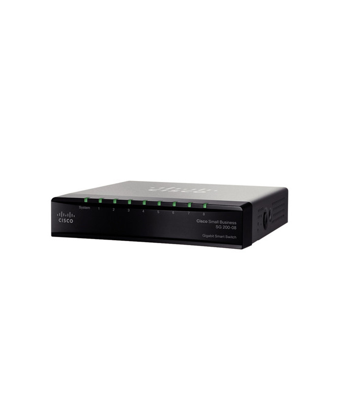 Buy Cisco SG200-08 8-port Gigabit Smart Switch SLM2008T-UK-RF