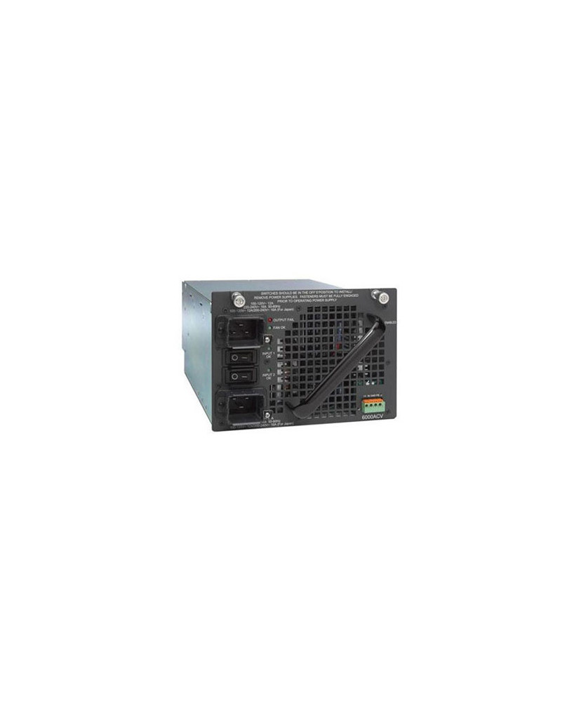 Cisco Catalyst 4500 6000W AC dual input PS (Data + PoE) PWR-C45-6000ACV-RF