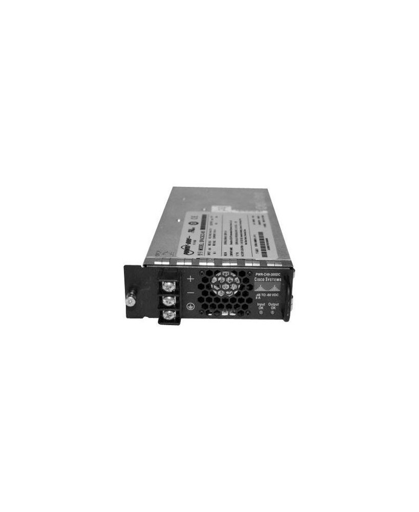 Cisco Catalyst 4948E-F 300W DC Power Supply Front Exhaust PWR-C49-300DC-F-RF