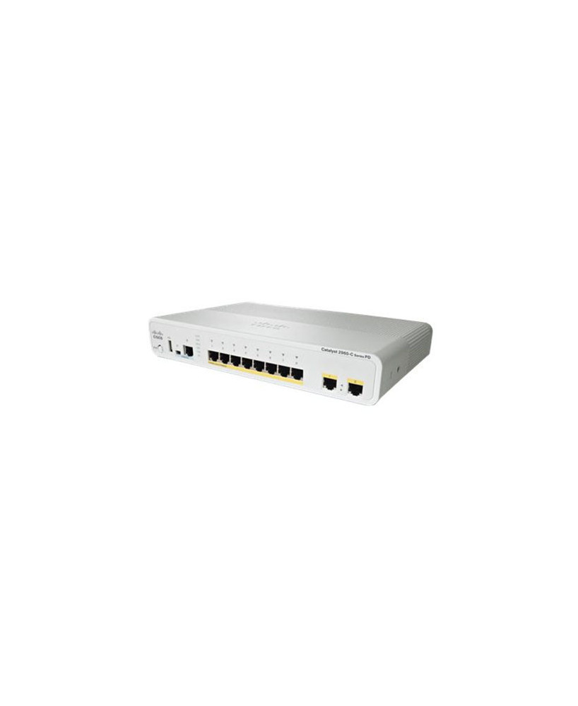 Cisco Catalyst 2960C PD 8 FE with 2x 1G PoE LAN Base Switch WS-C2960CPD8TTL-RF