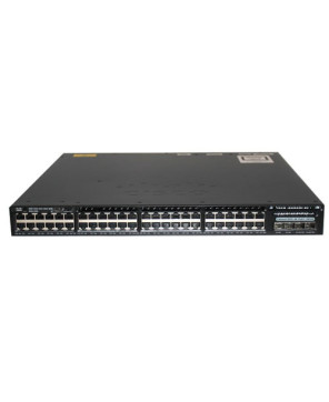 Cisco Catalyst 3650 48 Port PoE 4x1G Uplink w/ 5AP license IPB Switch