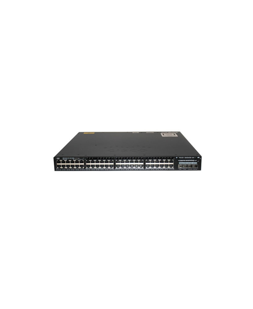 Cisco Catalyst 3650 48 Port PoE 4x1G Uplink w/ 5AP license IPB Switch