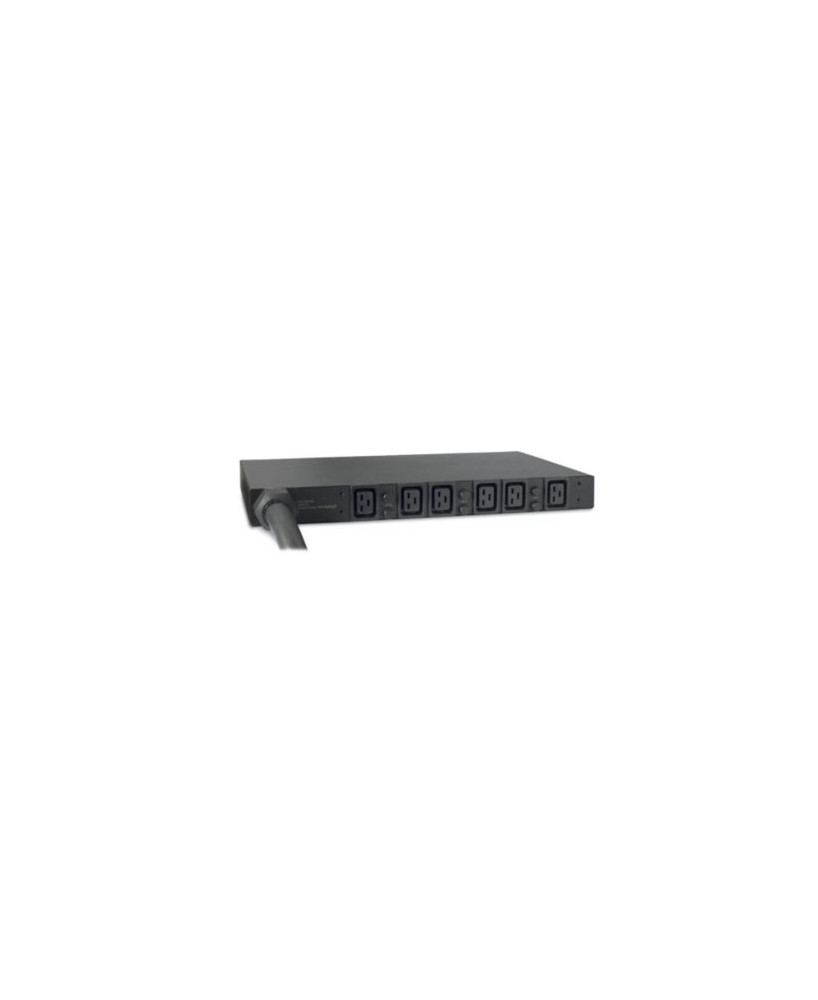 APC Basic 1U Rack PDU 400V, 32A, 22KW, C19(6), IEC-309 AP7526 for AR3100, AR3150, SMC1000I-2UC, SMC1500I-2UC, SMC1500IC