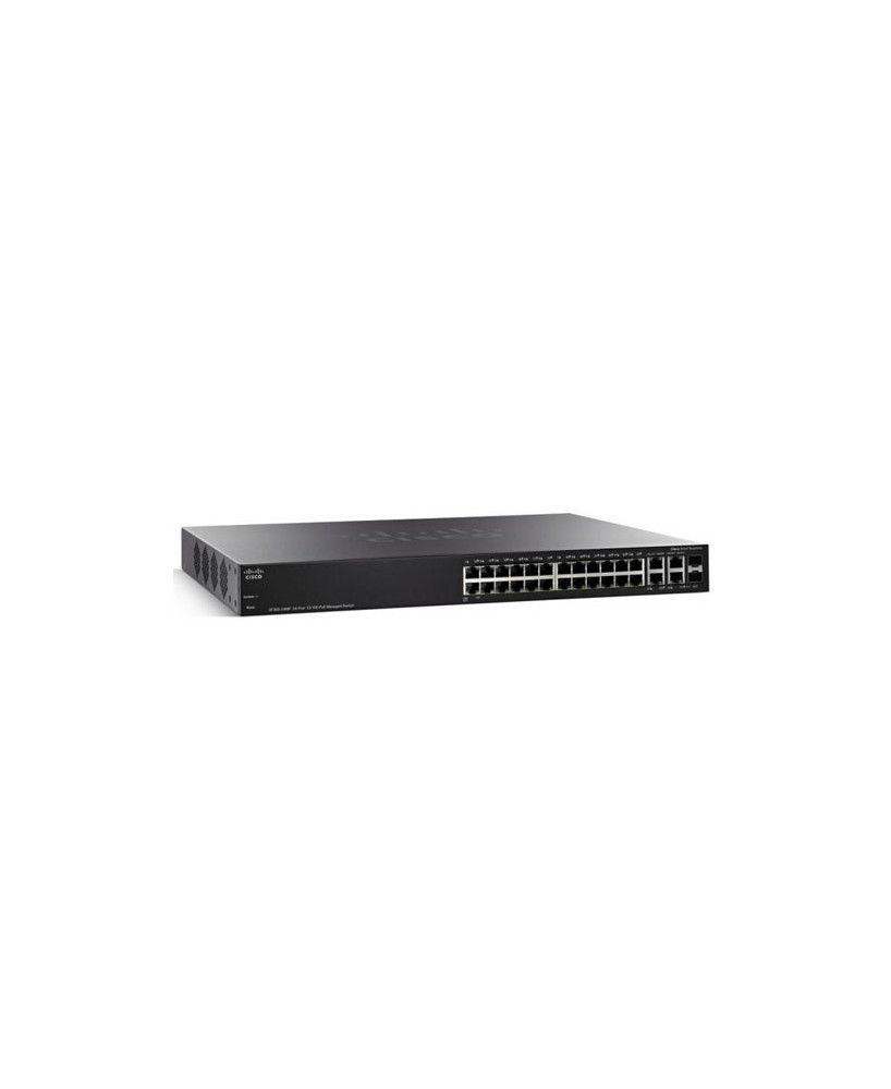 Shop Cisco 24-Port 10/100 Max PoE Managed Switch SF300-24MP-K9AU-RF