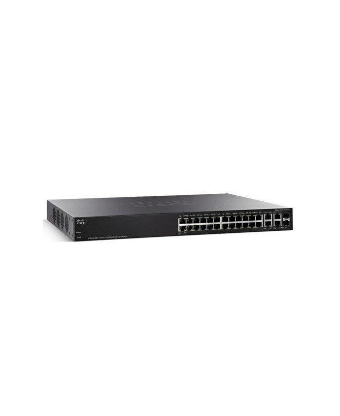 Shop Cisco 24-Port 10/100 Max PoE Managed Switch SF300-24MP-K9AU-RF