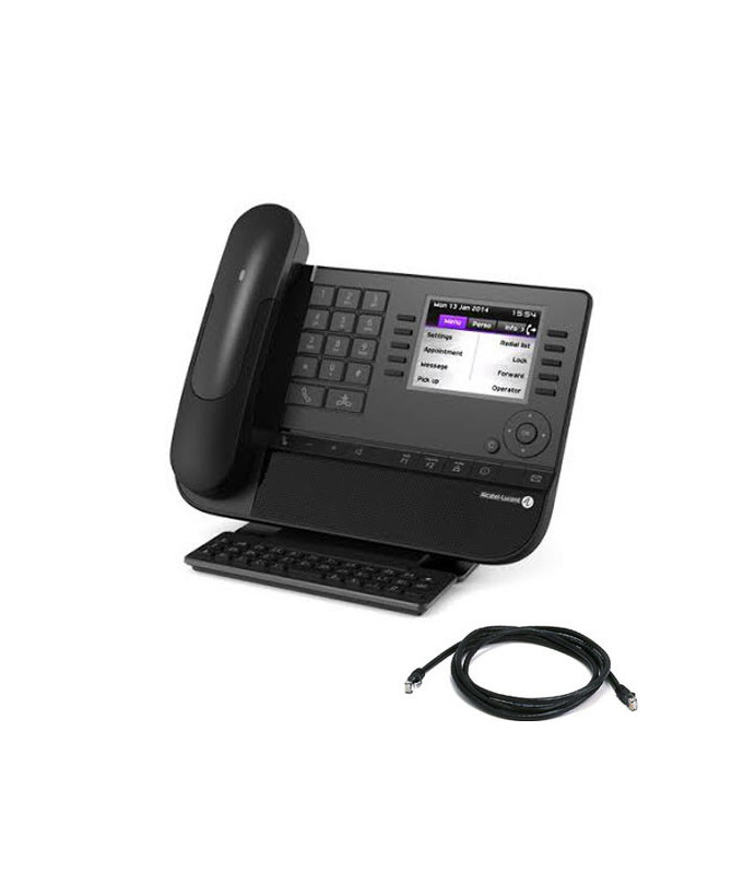 Alcatel-Lucent 8068S Premium Bluetooth IP Deskphone in Black 3MG27206WW