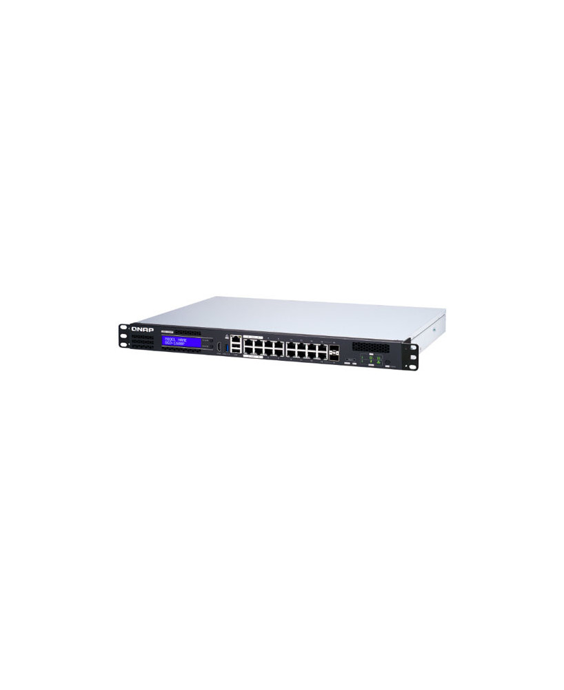 QNAP 16 Port Switch with NAS, J4115 Celeron, 8GB, 2 SPF+, POE QGD-1600P-8G